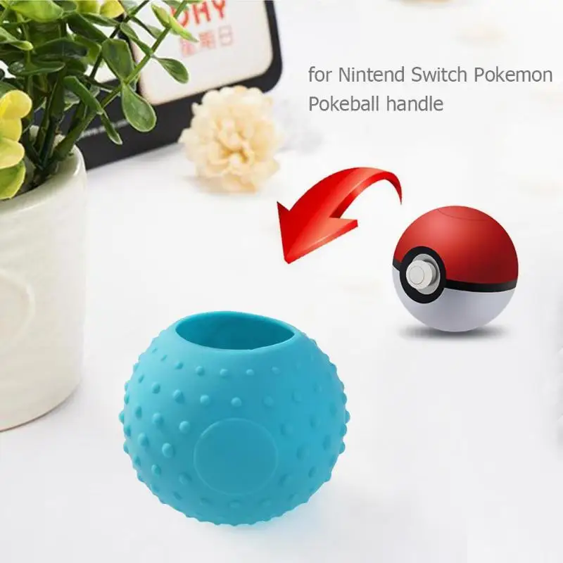 Мягкий силиконовый защитный чехол для геймпада Nintendo Switch Pokeball 1 шт.|Чехлы| |