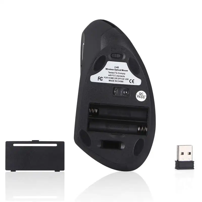 Мышь Raton Вертикальная 2 4 ГГц Беспроводная левая рука оптическая Usb игровая