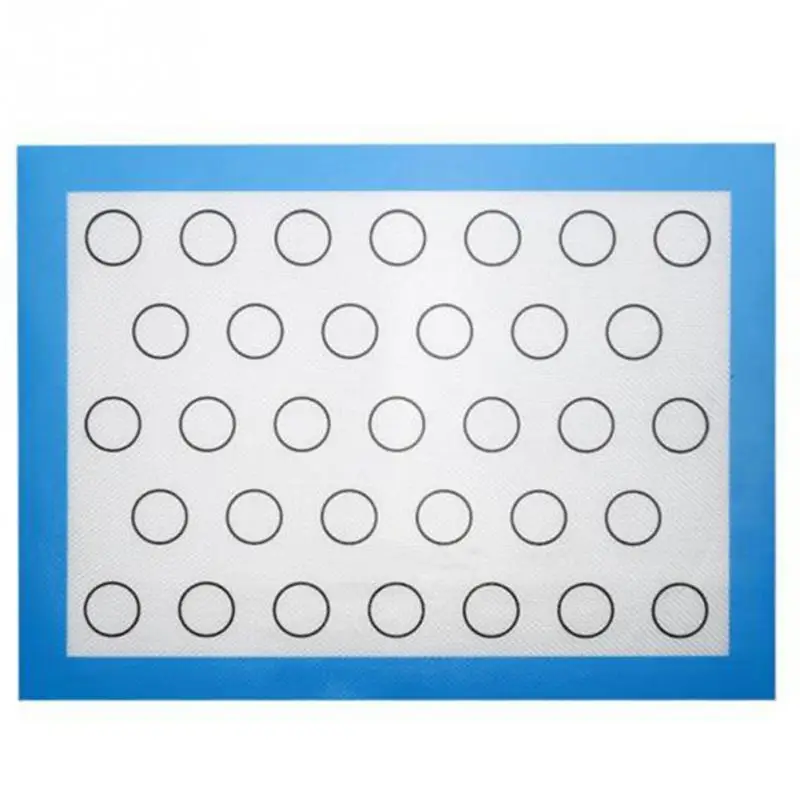 1 шт. 40*30 см силикон FDA коврик для выпечки антипригарная печь лист лайнер Печенье