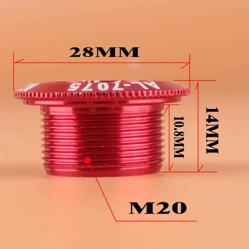 Фоторезьбовая крышка M20/M15/M18|Шатун и передняя звездочка велосипеда| |
