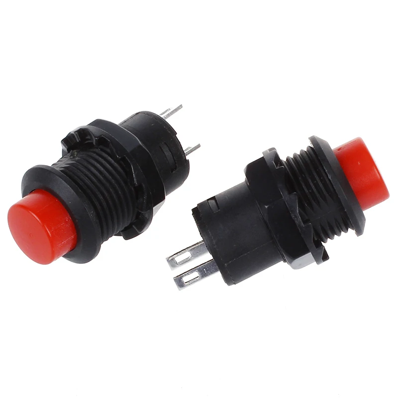 Push Button Switch 5 Pcs x Momentary Dash OFF-(ON) N/O Push-Button Car/Boat/Truck 9V/12V/24V Normally Open |