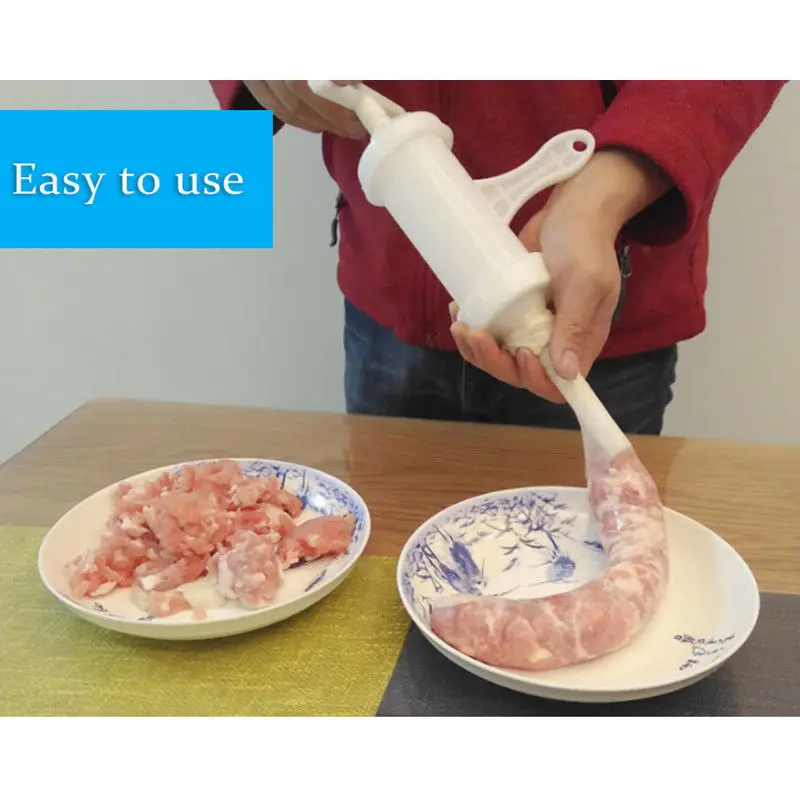 Ручная колбасная машина наполнитель для мяса ручная работа Salami Maker & Funnel UK 2019 |