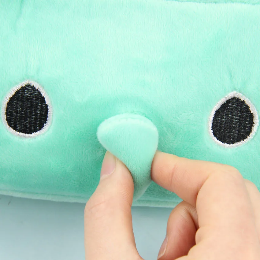 1PC Cute Cartoon Plush Pencil Case Kawaii School Kids Cat Elephant Box Animals Stationery | Канцтовары для офиса и дома