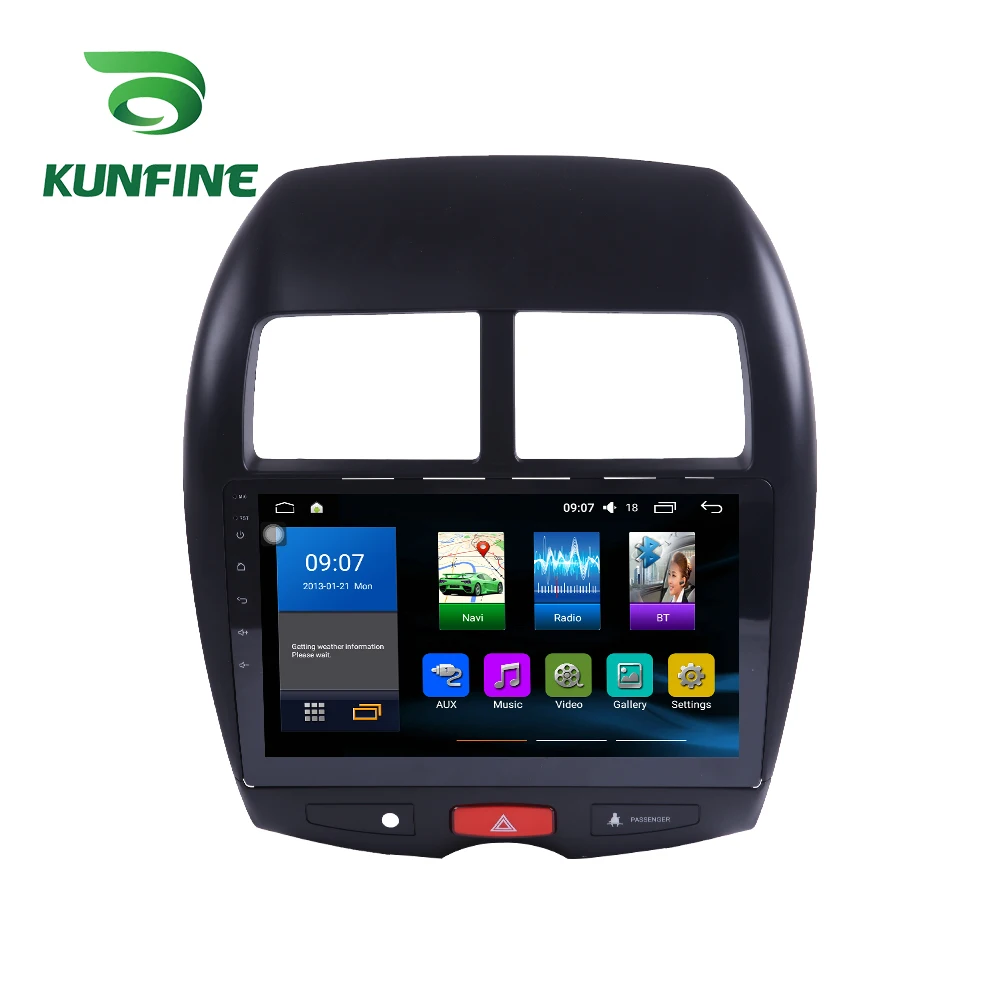 Восьмиядерный 1024*600 Android 8 1 автомобильный DVD GPS навигационный плеер Deckless стерео для