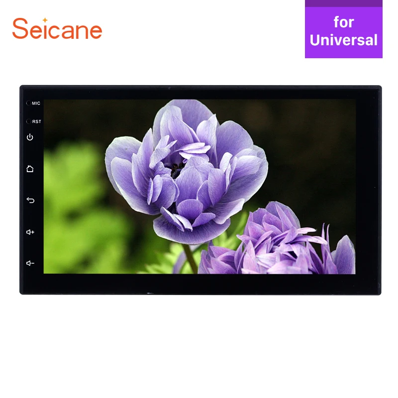 Seicane 2Din Android 7 1 HD &quotУниверсальное автомобильное радио для NISSAN TOYOTA KIA VW Hyundai Suzuki Honda