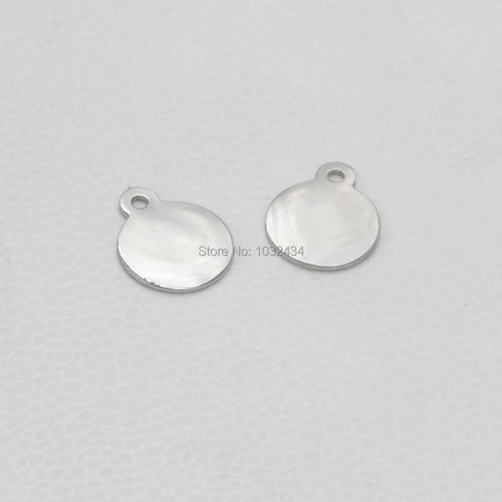 300 Pcs/lot Personality Circle Tag Jewelry Necklace Pendant Accessories Wedding Party Gift | Украшения и аксессуары