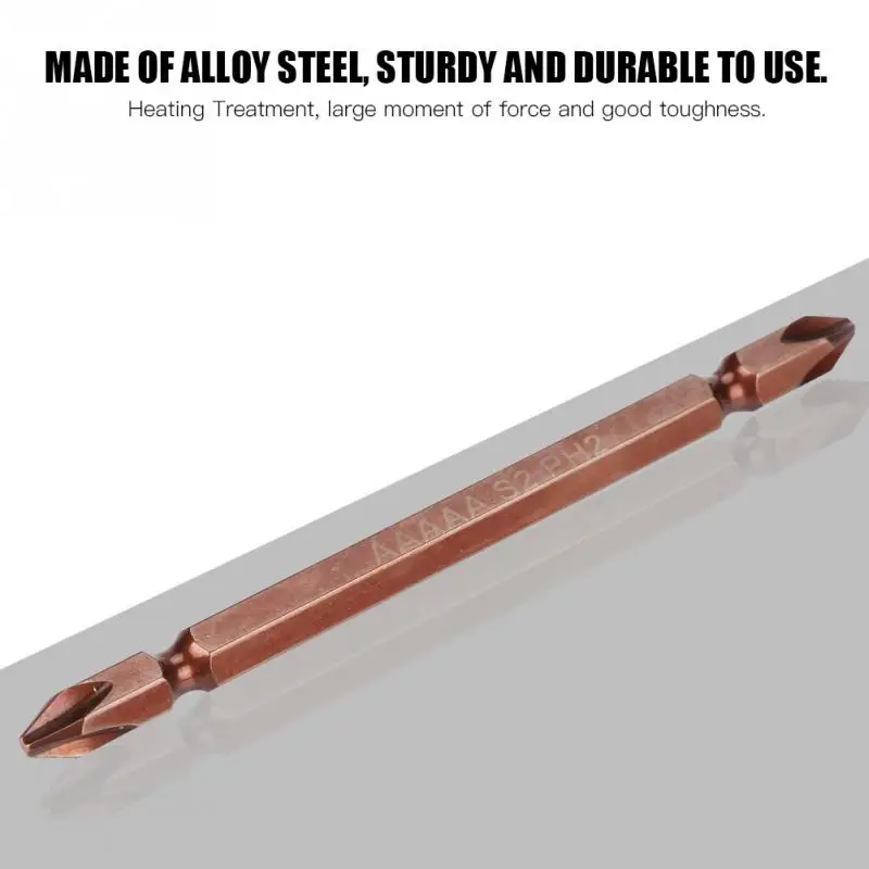 

10Pcs Alloy Steel Screwdriver Screwdriver Dark Bronze Double Screwdriver Maintenance Tools Accessories Hot sale NEW