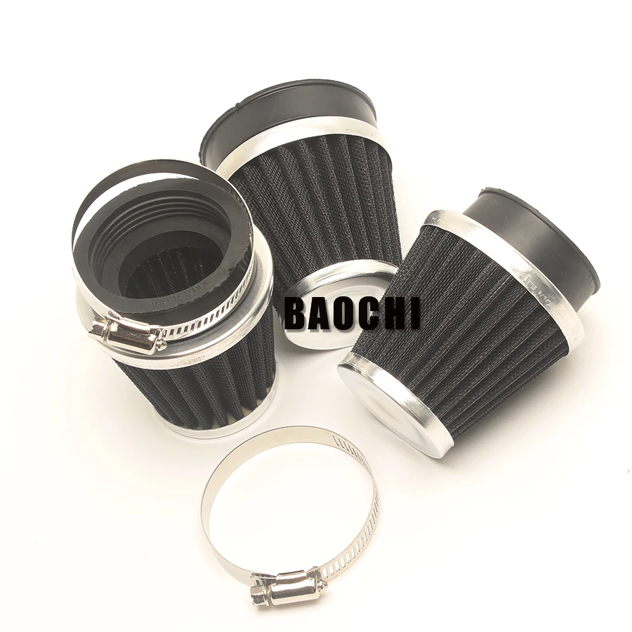 Универсальный мотоциклетный воздушный фильтр 35/37/47/48/49/50/51/52/53/54/55/60 мм 2 шт.