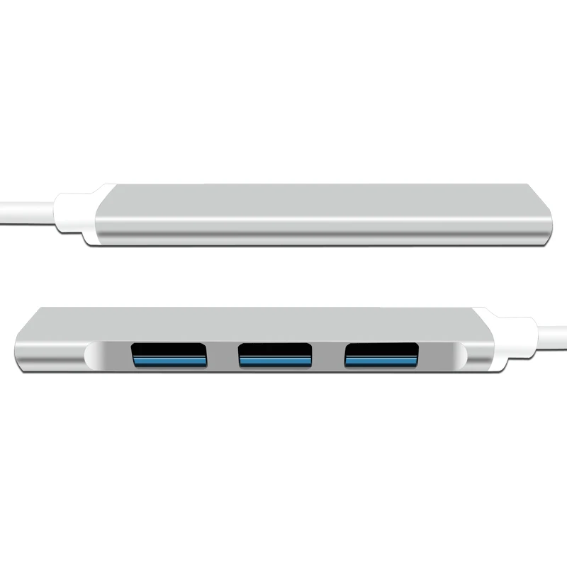 AAAJ Type C до 4 Usb концентратор экспандер ультра тонкий Мини Портативный портовый 3 0