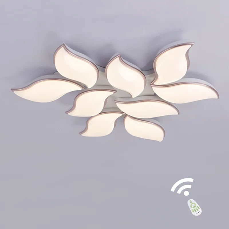 DAR Modern Lustre Led Chandelier With Remote Control Dimmable Ceiling Chandeliers Lamp Fixture Home decoration Lamparas De Techo | Лампы и