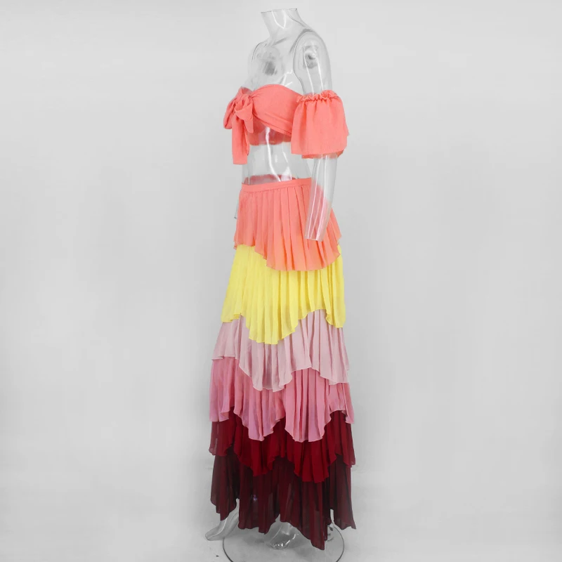 Clubdolls Long Evening Dress 2019 Off The Shoulder Chiffon Gown Vestido De Festa Robe Soiree Formal Party | Свадьбы и торжества