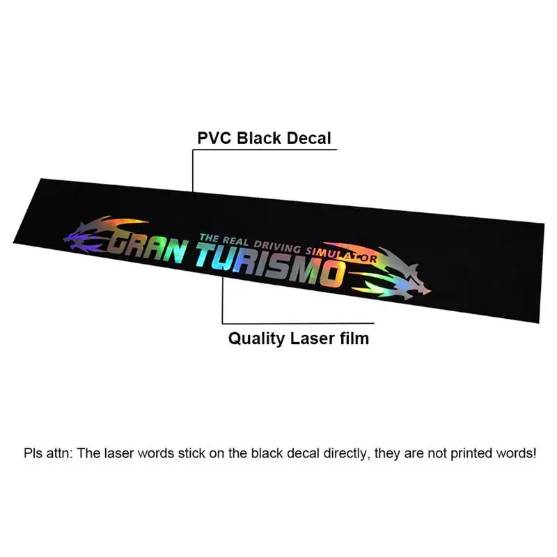 LumiParty Colorful Reflective Decoration Decals Car Stickers Styling Front Windshield Decal Sticker sticker | Автомобили и