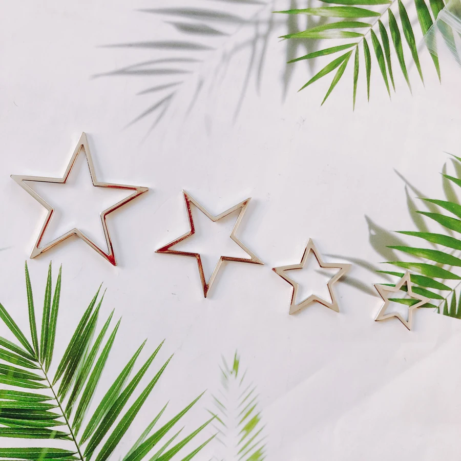 10 pieces / lot white k goldSupplies for JewelryAccessories beadcapsearings fashionjewelry connectorsforjewelrymaking | Украшения и
