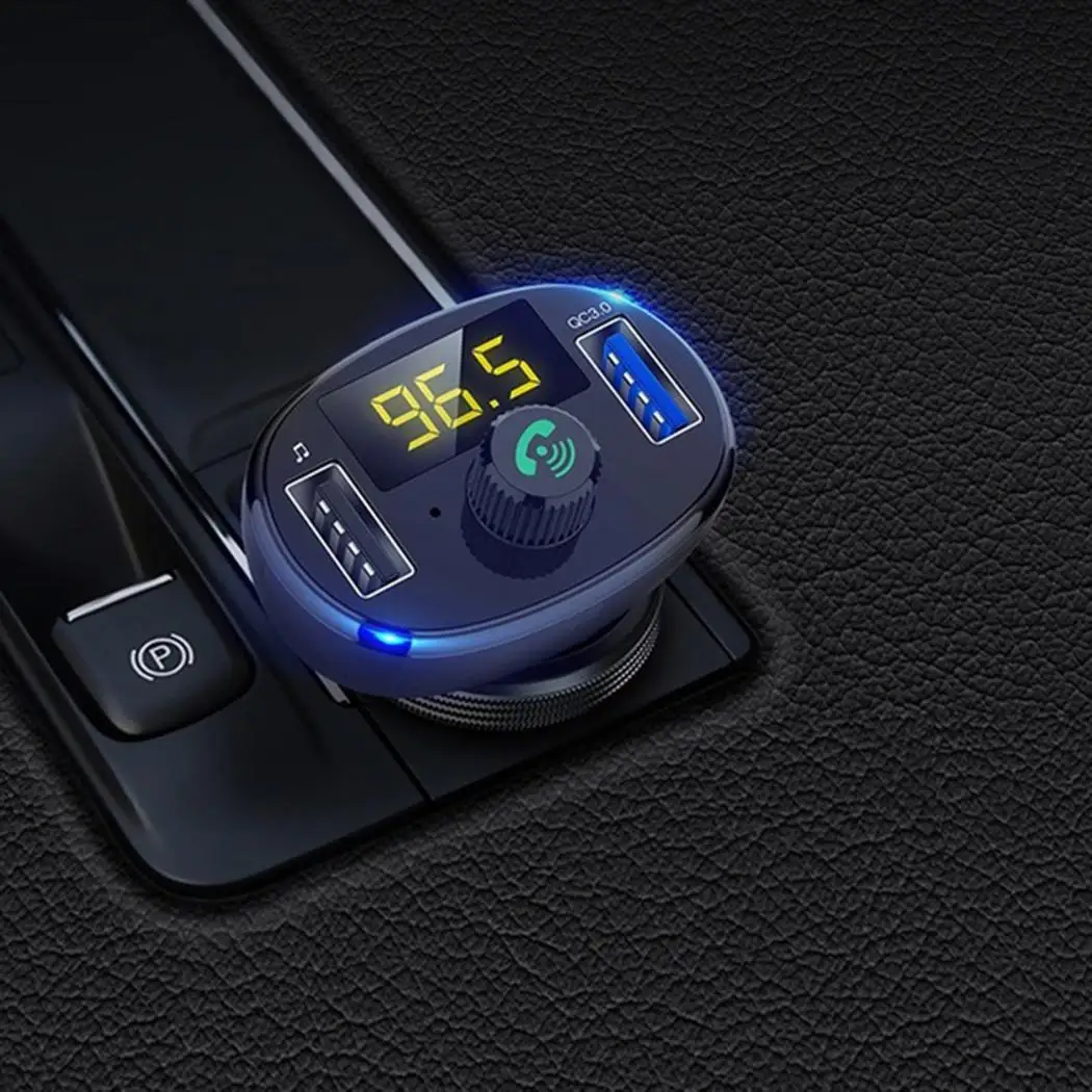 Громкой связи Bt23 автомобиля Mp3 bluetooth плеер Dual USB быстрая зарядка|Кабели адаптеры и