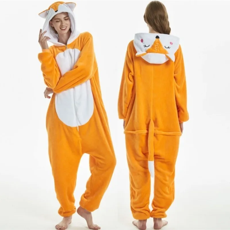Onesie Wholesale Animal Kigurumi Tigger Star onesies Adult Unisex Women Hooded Sleepwear Winter Flannel Jumpsuit Halloween |