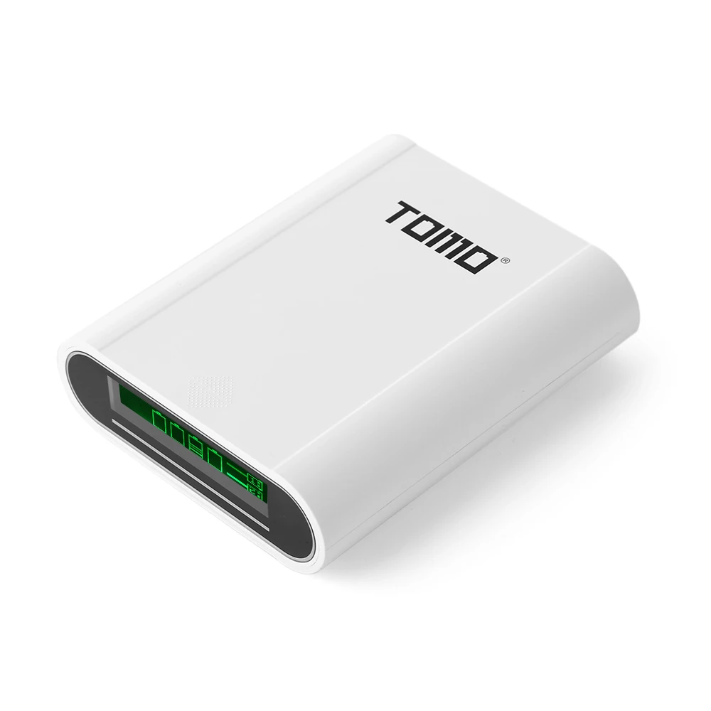 TOMO S4 умное зарядное устройство 18650 литий-ионная батарея DIY power Bank type-c/Micro/8 pin вход