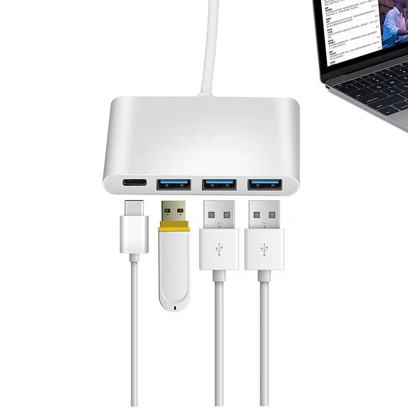 4в1 UBS 3 1 тип c до USB 0 C зарядный порт концентратор адаптер конвертер данных|Кабели