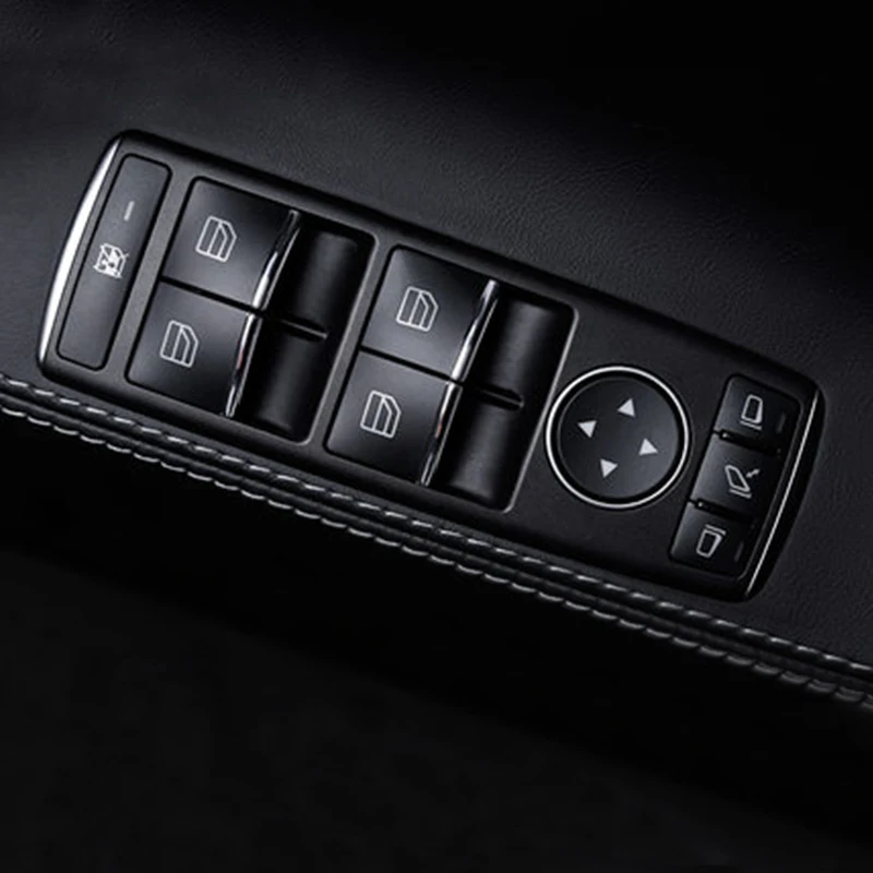 My Good Car Window button sequin window switch decorative patch for Tesla Model S X accessories | Автомобили и мотоциклы