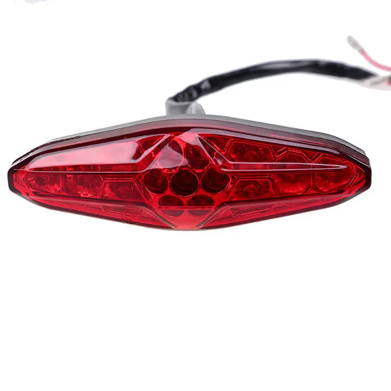 Универсальный 15LED мотоцикл задний светильник Moto задние тормоза s индикаторная