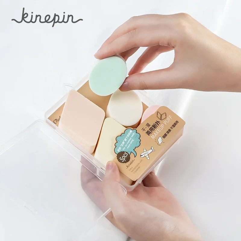 Профессиональная губка для макияжа KINEPIN универсальная косметическая пудра
