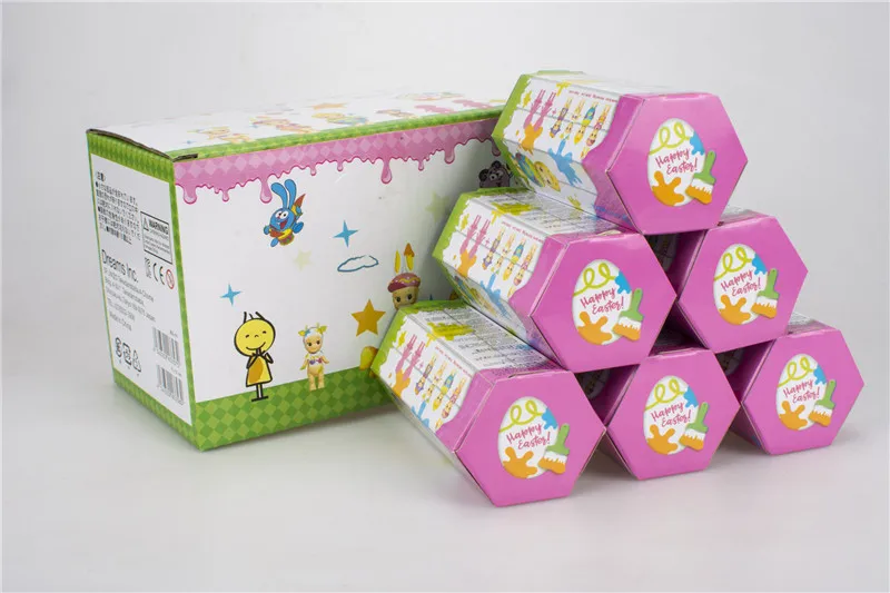 6 шт. Sonny Angel Мини Набор фигурок happy easter серия 2018 Kewpie Детские куклы милые игрушки