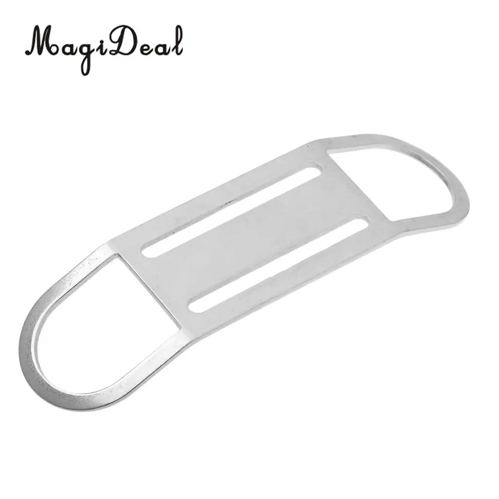 Professional Stainless Steel Scuba Diving Weight Belt Keeper Slide Retainer Standard 2''Webbing Harness Stopper Slider Gear Tool | Спорт