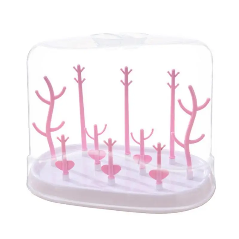 

Baby Bottle Drying Racks Infant Feeding Cup Shelf Environmentally Friendly PP Healthy Bottle Drainer Pacifier Holder Baby Bottle