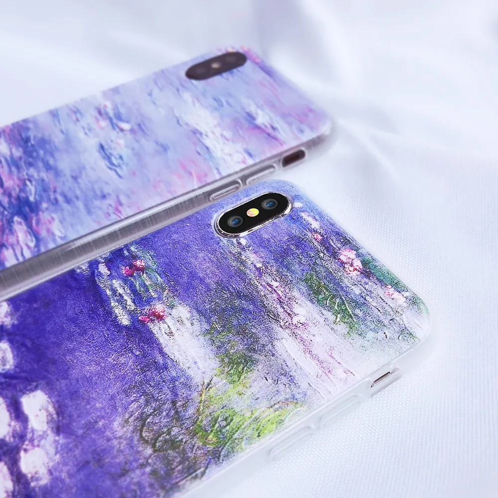 CASEIER винтажные чехлы для iPhone 5S X 8 7 6 6S Plus XR XS MAX из мягкого силикона | Мобильные