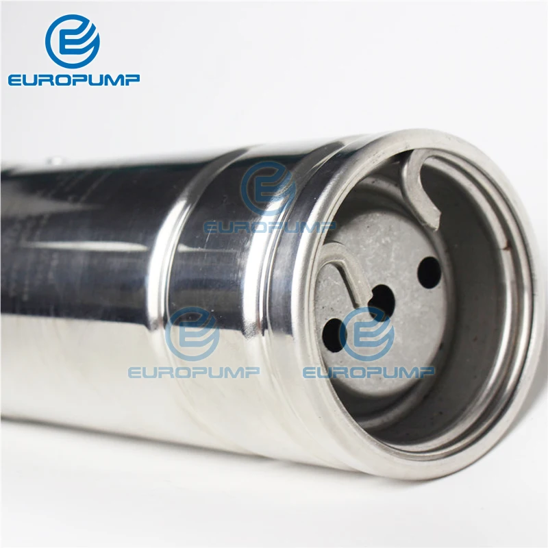 Модель EUROPUMP (4DSC5-67-48-750) 4 &quotDC глубокий колодец Солнечный водяной насос 72 в 1HP