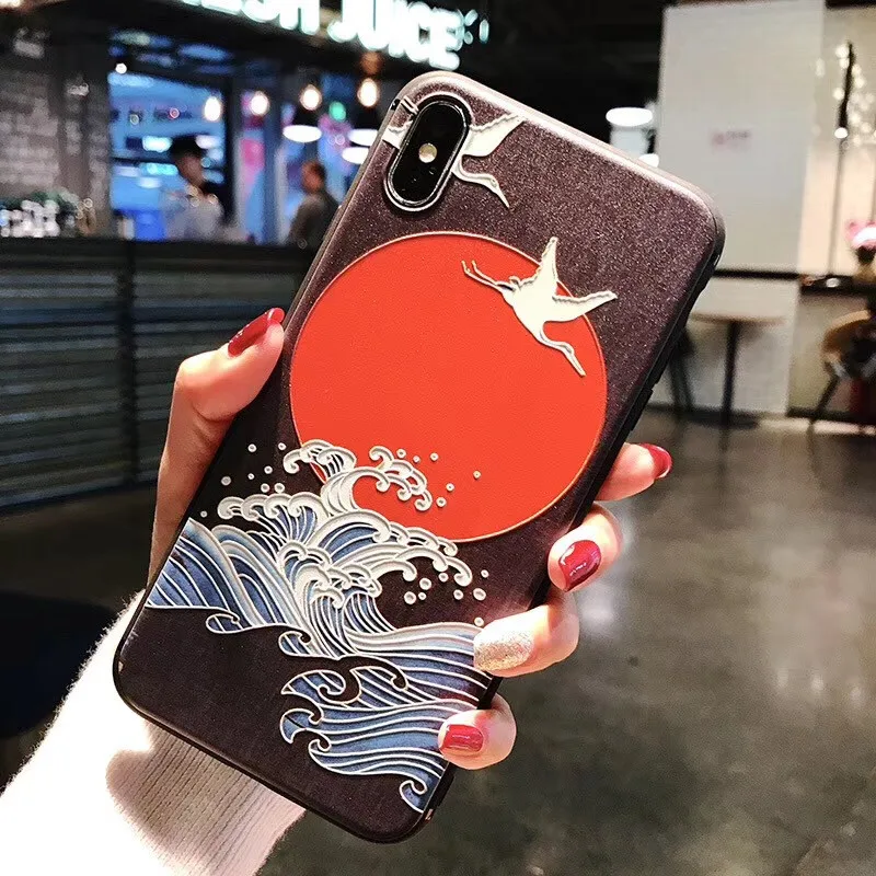 Lovebay для iPhone 6 S 7 8 Plus XS Max XR X 5 5S SE Shell Coque Ретро солнцезащитный кран Телефон жесткий