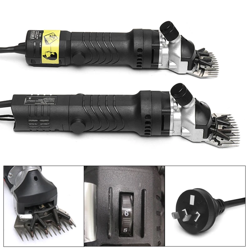650W 220V 240V электрическая для стрижки овец машинка ножницы резак устройство козы