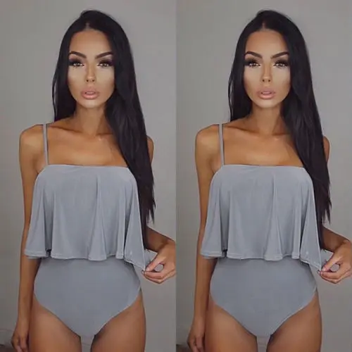 Женское цельное бикини с подкладкой | Спорт и развлечения