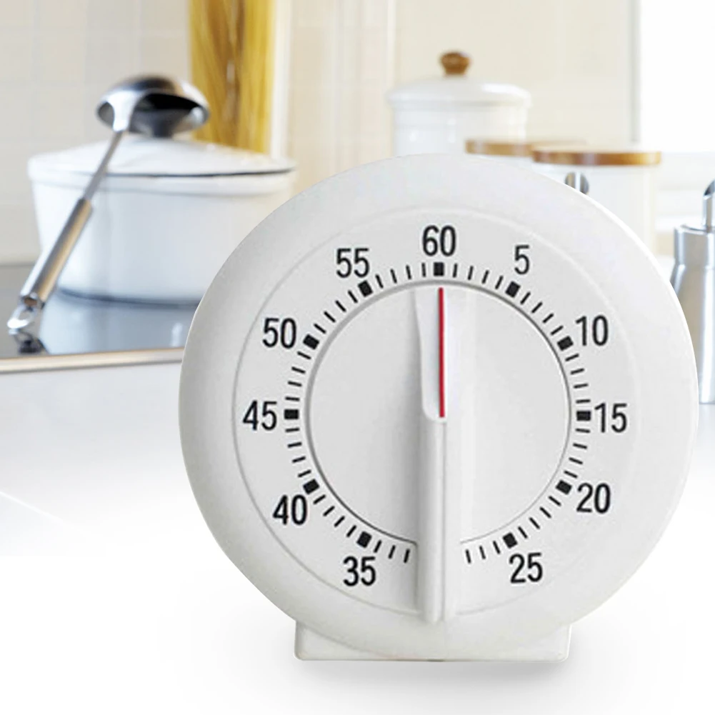 Портативный 60 минут Кухня таймер отсчет подпушка сигнализации напоминание белый