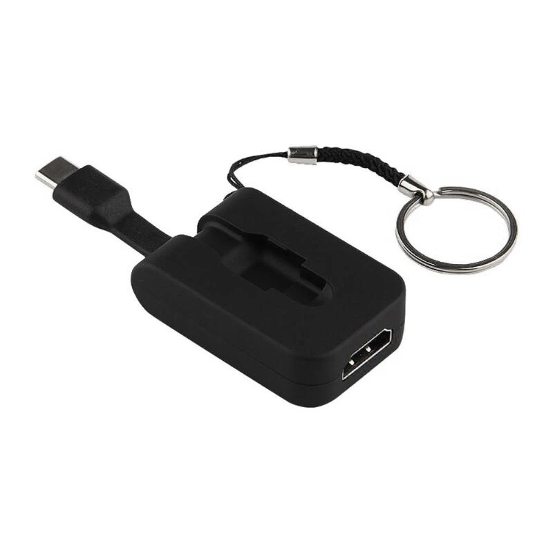 Мини складной портативный Type C Usb 3 1 папа к Hdmi 4K Женский адаптер конвертер разъем с