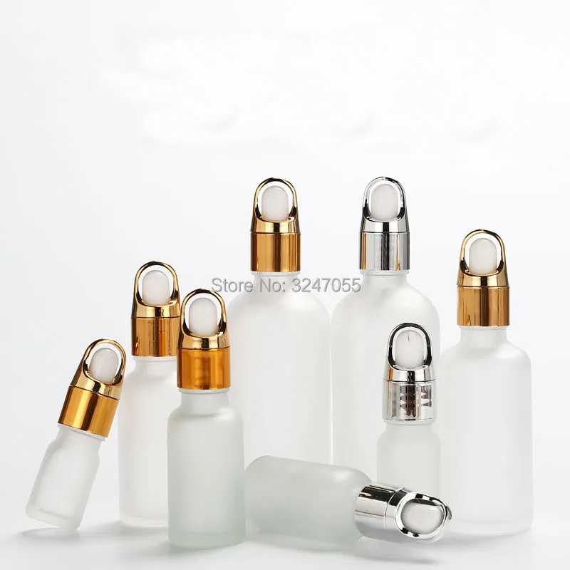 5ml10ml15ml20ml30ml50ml100ml пустые стеклянные косметические эфирные масла Матовые