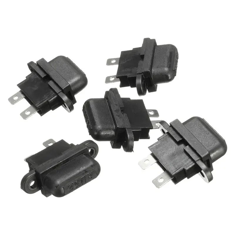 5 шт. 30A Amp Авто лезвие Стандартный Держатель предохранителя коробка для
