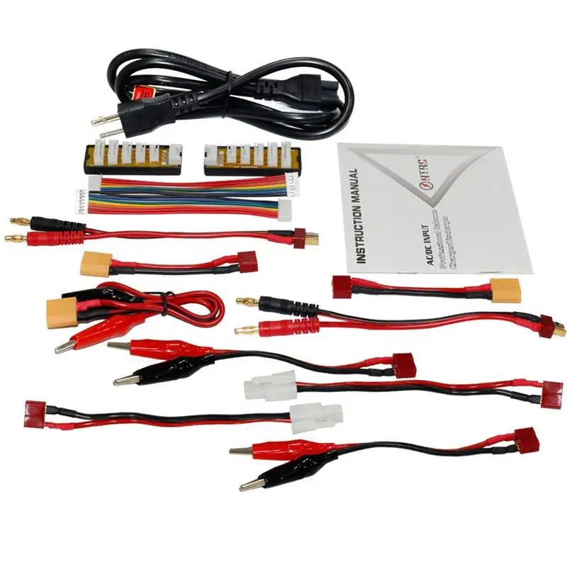 1 шт. Новое RC Lipo зарядное устройство HTRC T240 DUO AC 150 Вт/DC 240 Вт сенсорный экран двойное