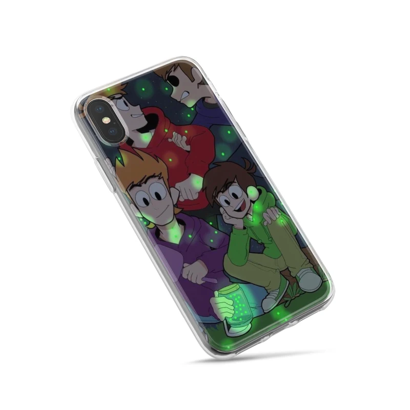 Fundas Eddsworld Смешные художественные прозрачные мягкие силиконовые чехлы для