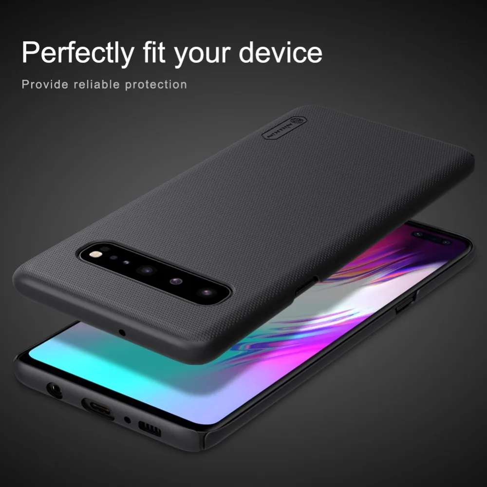 Чехол NILLKIN для Samsung Galaxy S10 чехол с матовым покрытием твердый пластиковый