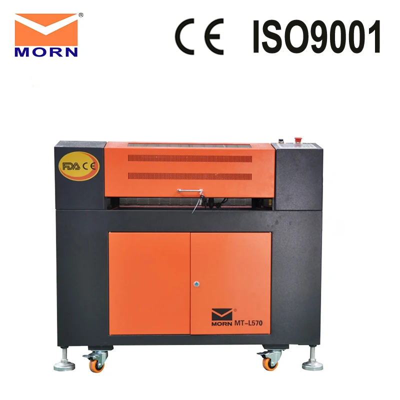 MORN 5070 CNC Co2 лазерная гравировальная машина для резки co2 lazer трубка 60 Вт 80
