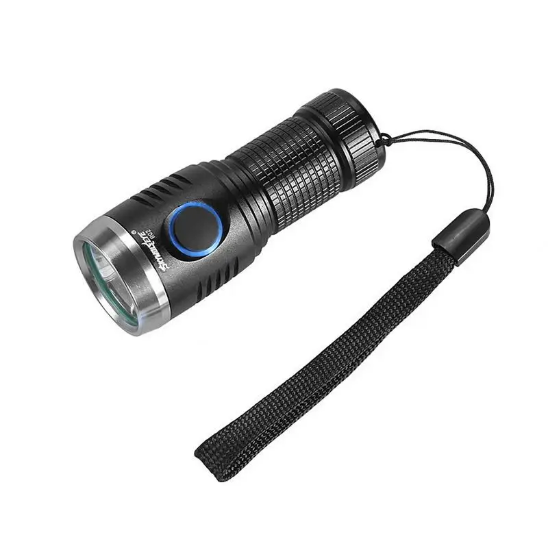 Светодиодный фонарик с аккумулятором 16340 USB фонарь водонепроницаемый карманный