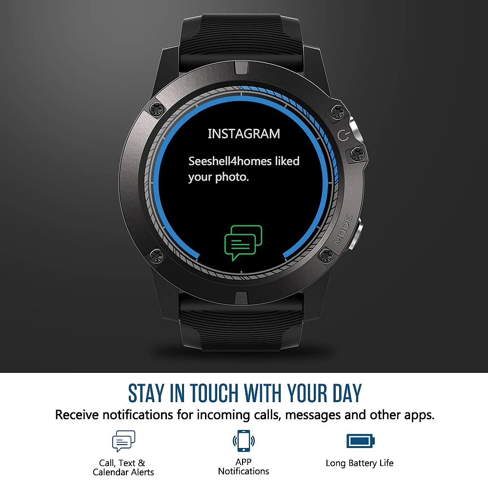 Zeblaze Vibe 3 Pro Watch (Bluetooth) водонепроницаемый трекер физической активности с монитором