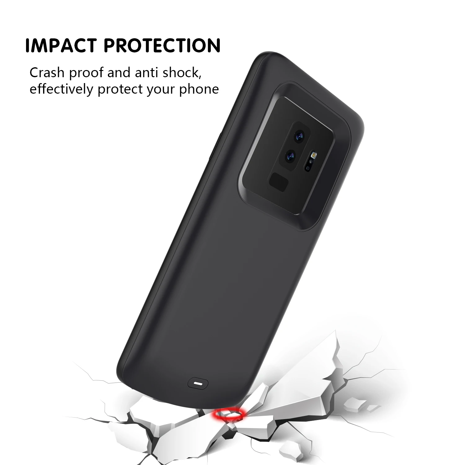 Чехол WIN чехол для зарядного устройства samsung Galaxy S9 Plus аккумулятора 5200 мА/ч внешний