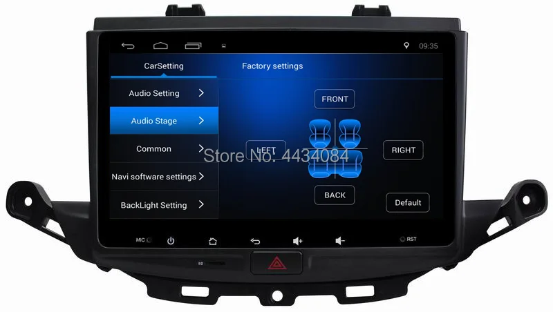 Ouchuangbo 9 дюймовый автомобильный аудио стерео сенсорный экран forBuick Verano GS 2016 2019