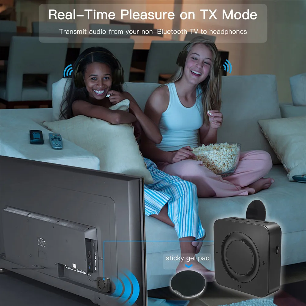 2 в 1 Bluetooth передатчик приемник aptX низкая задержка беспроводной аудио адаптер CSR8670