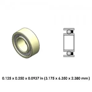 4 шт. NSK наконечник подшипника SR144TL8 ABEC 7 P4 класса турбины высокоскоростной SR144 TL8