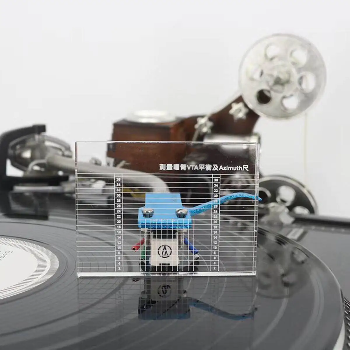 LP Виниловая пластинка измерительный Phono Tonearm VTA/картридж Azimuth линейка