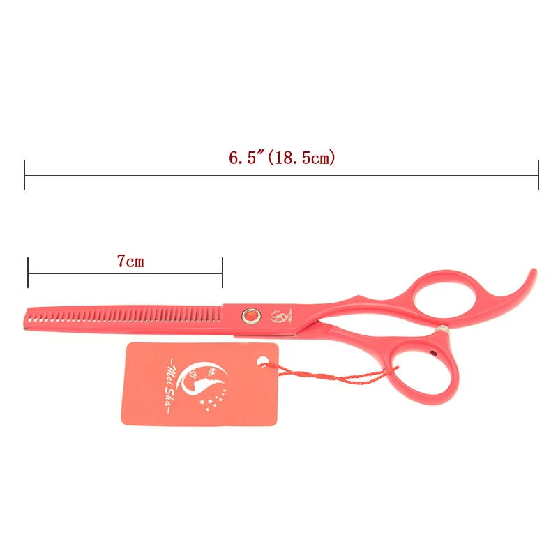 

Meisha 6.5" Professional Hairdressing Thinning Scissors Japan 440c Colorful Human Hair Shears Barbers Trimmimg Clippers HA0471