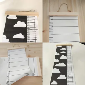 Nordic Стиль скандинавский Декор стены украшения детской комнаты 50 см-170 см Детские линейкой для измерения роста диаграмма роста Линейка