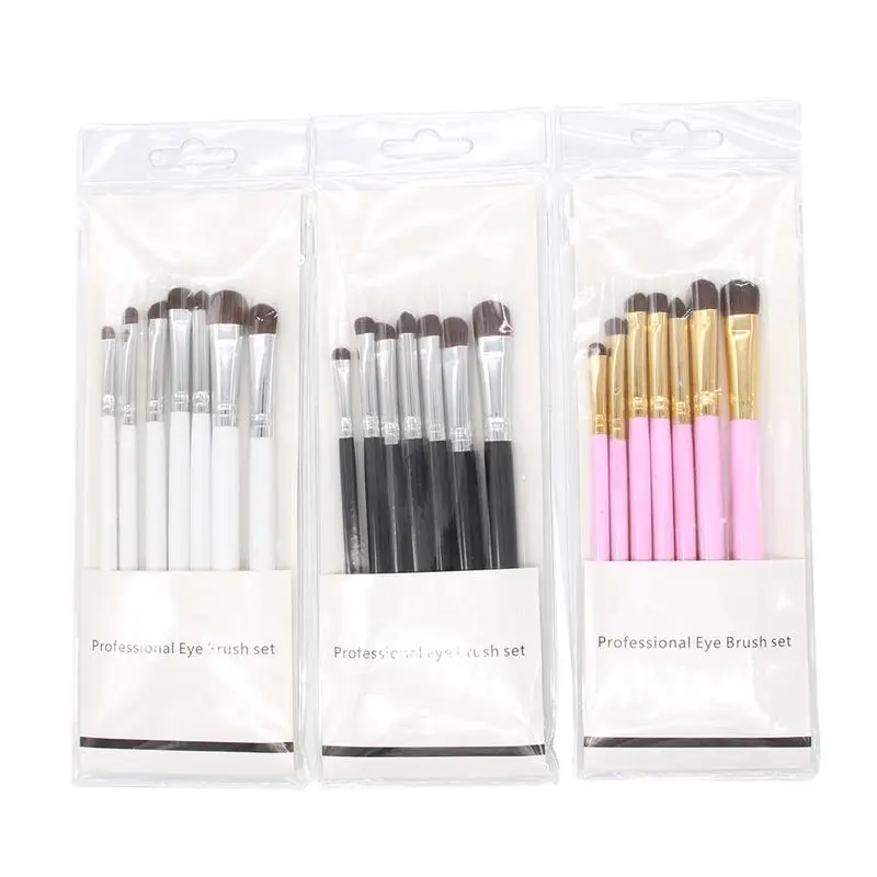 7 Horse Hair Makeup Brush Set Blush Loose Powder Eye Shadow Beauty Tools Multi-functional Girls Must Beginners | Красота и здоровье